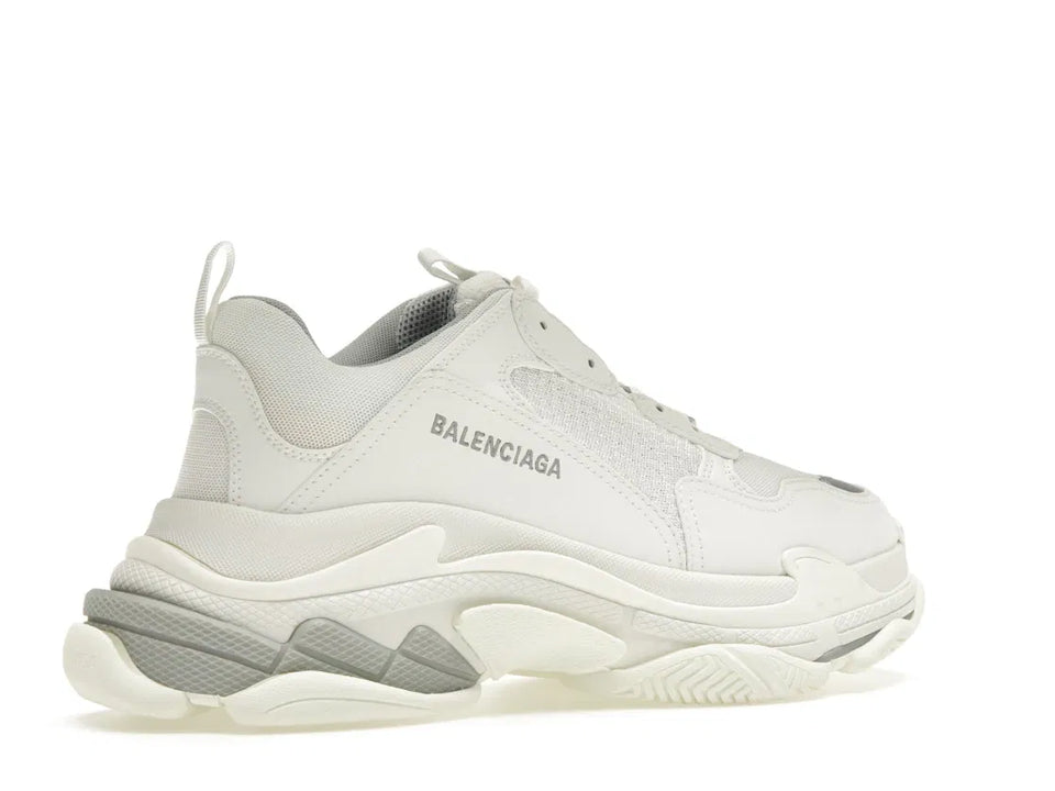 Balenciaga Triple S White Silver