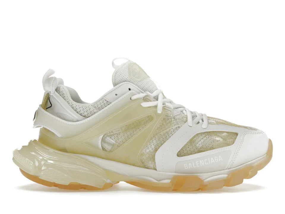 Balenciaga Track Clear Sole White