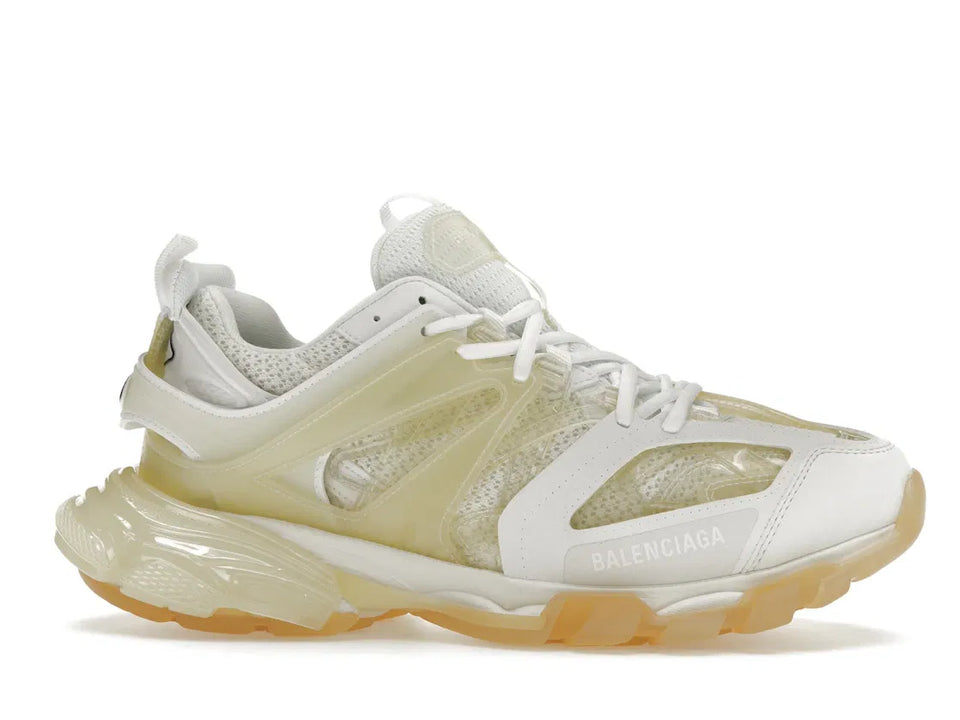 Balenciaga Track Clear Sole White