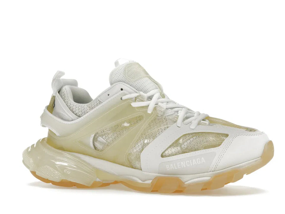 Balenciaga Track Clear Sole White