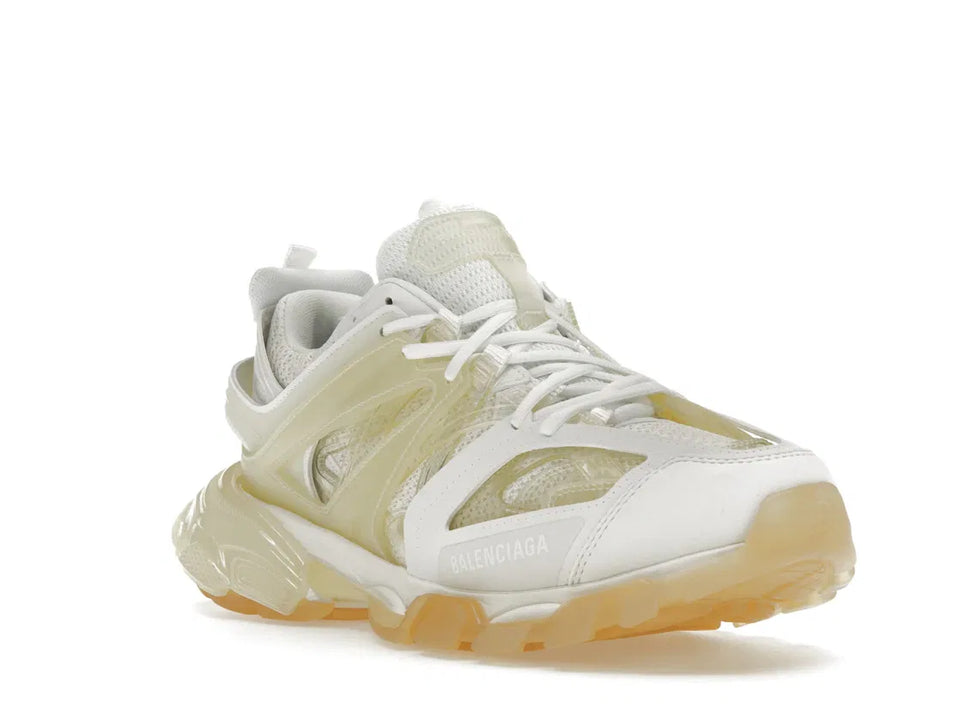 Balenciaga Track Clear Sole White