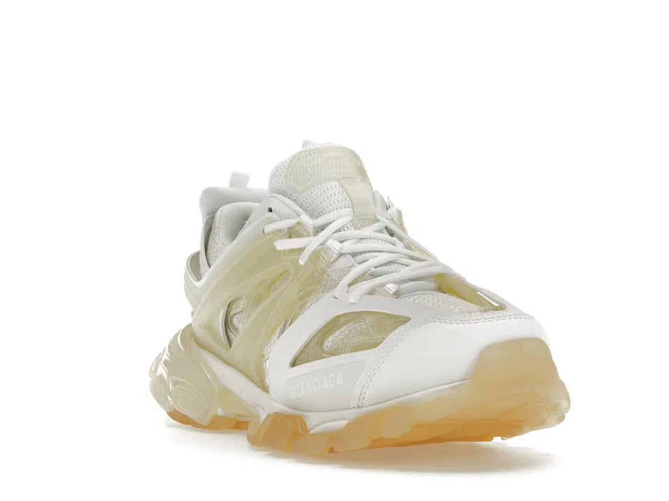 Balenciaga Track Clear Sole White