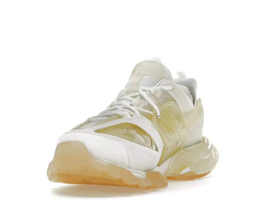 Balenciaga Track Clear Sole White