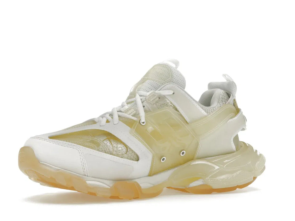 Balenciaga Track Clear Sole White