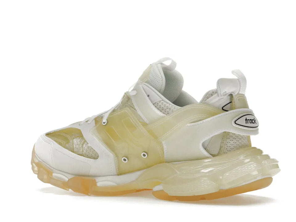 Balenciaga Track Clear Sole White
