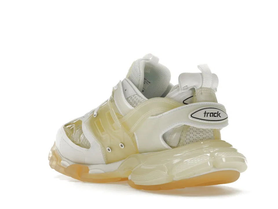 Balenciaga Track Clear Sole White