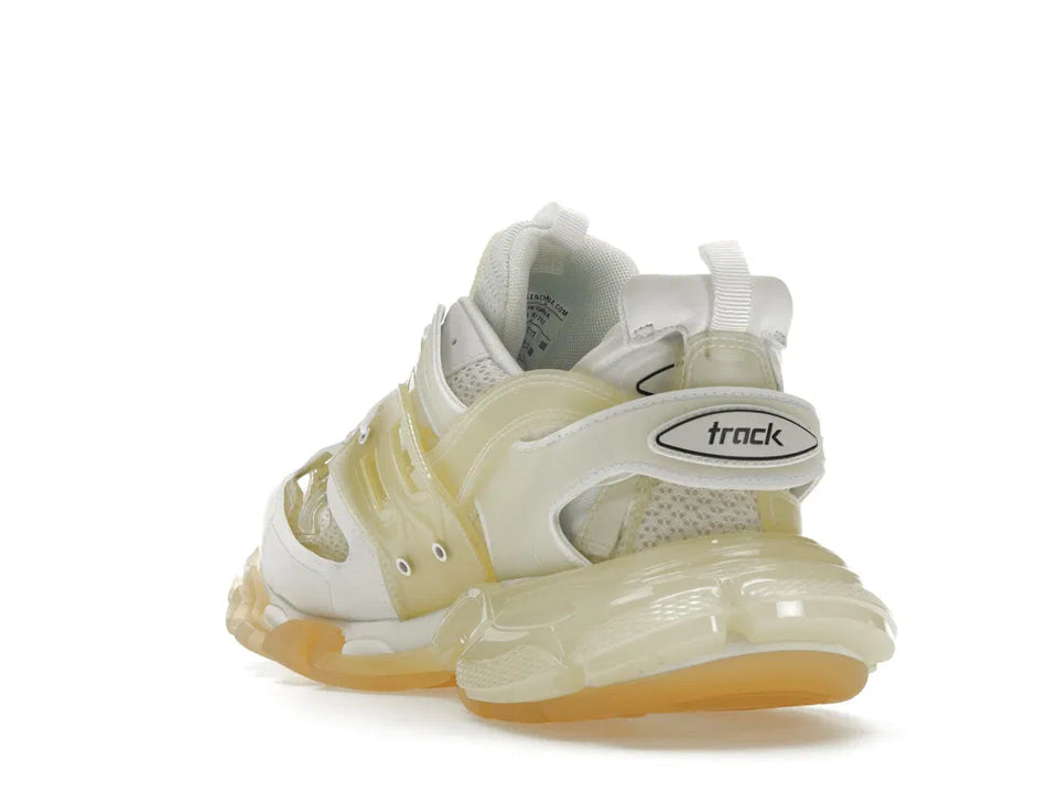 Balenciaga Track Clear Sole White