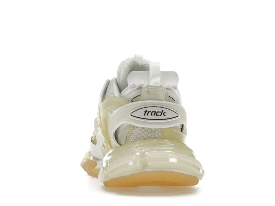 Balenciaga Track Clear Sole White