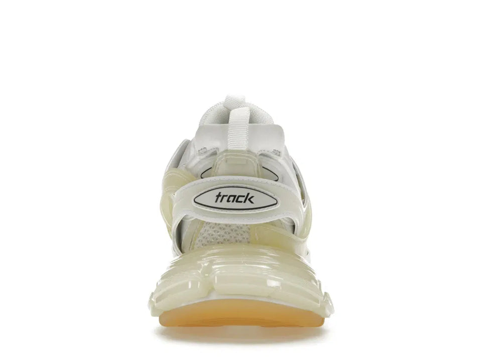 Balenciaga Track Clear Sole White