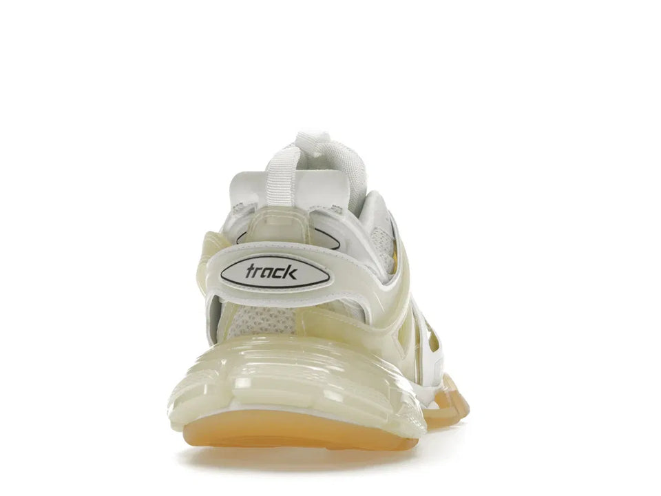 Balenciaga Track Clear Sole White