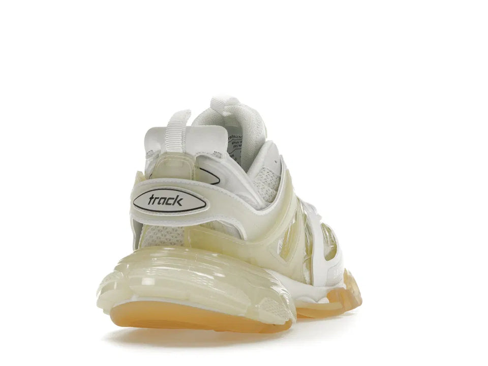 Balenciaga Track Clear Sole White