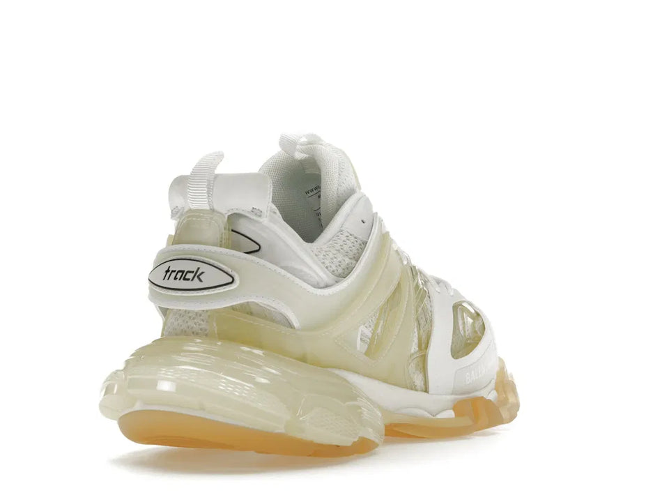 Balenciaga Track Clear Sole White
