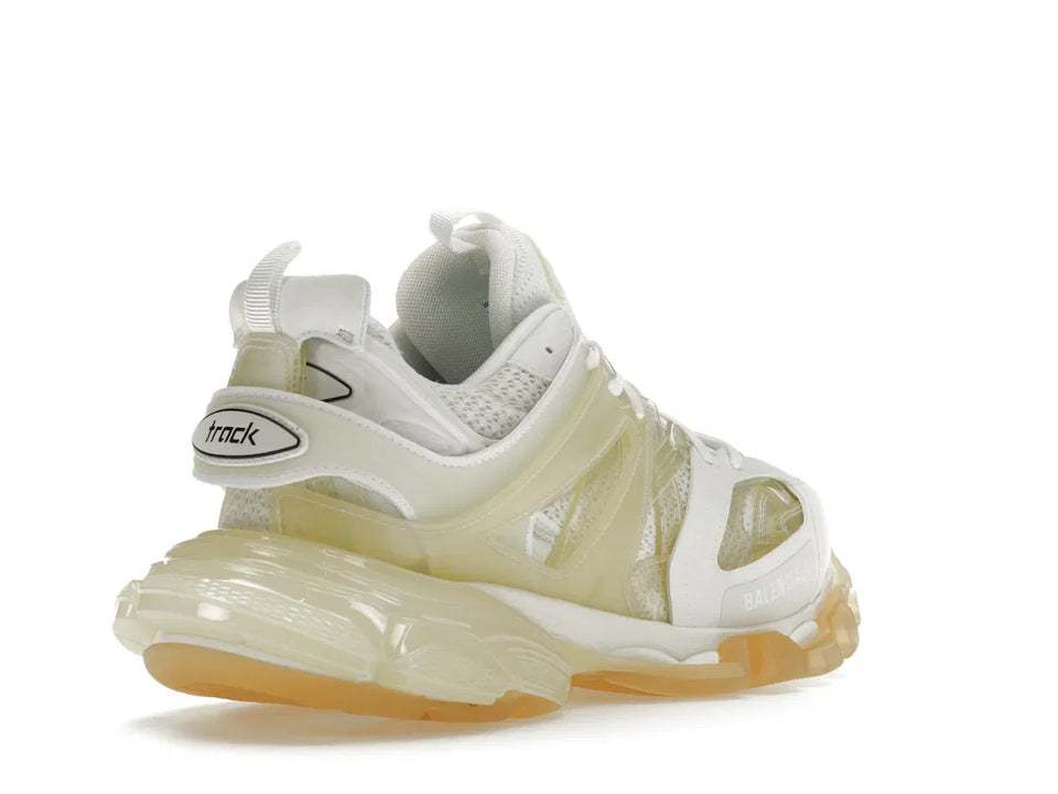 Balenciaga Track Clear Sole White