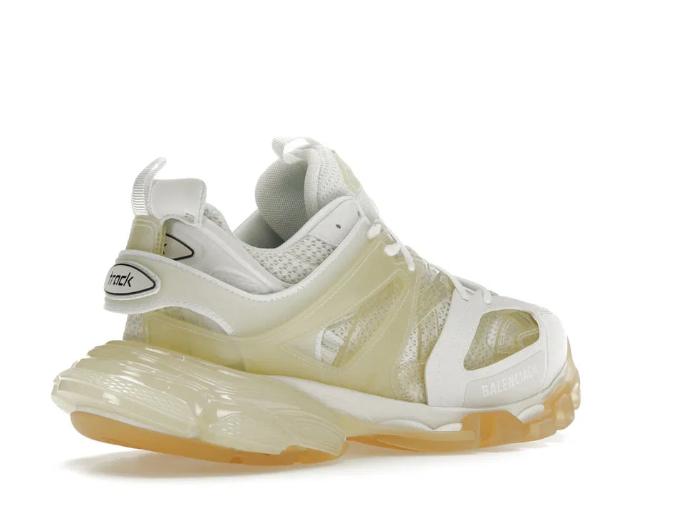Balenciaga Track Clear Sole White