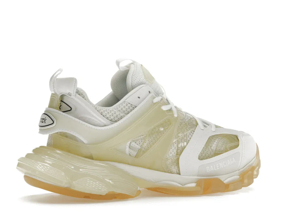 Balenciaga Track Clear Sole White