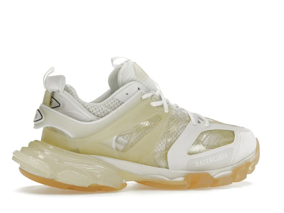 Balenciaga Track Clear Sole White