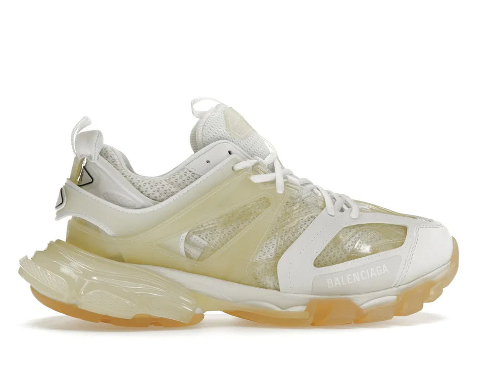 Balenciaga Track Clear Sole White