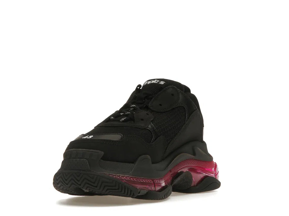 Balenciaga Triple S Clear Sole Neon Pink