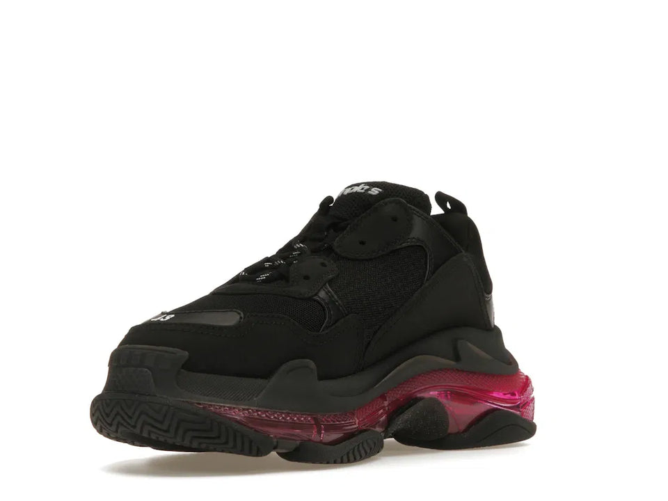 Balenciaga Triple S Clear Sole Neon Pink