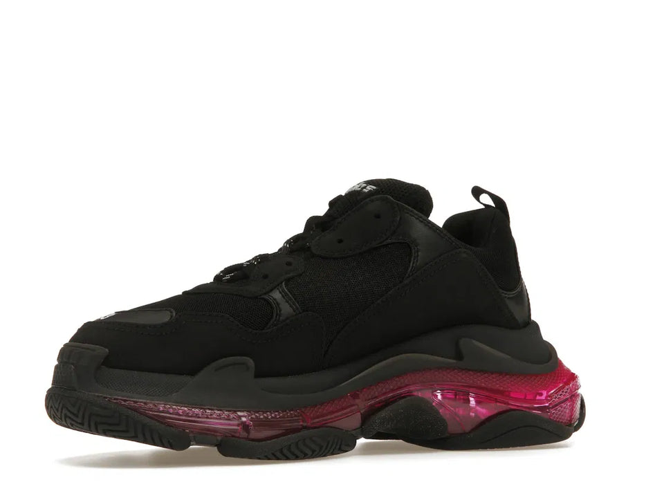 Balenciaga Triple S Clear Sole Neon Pink