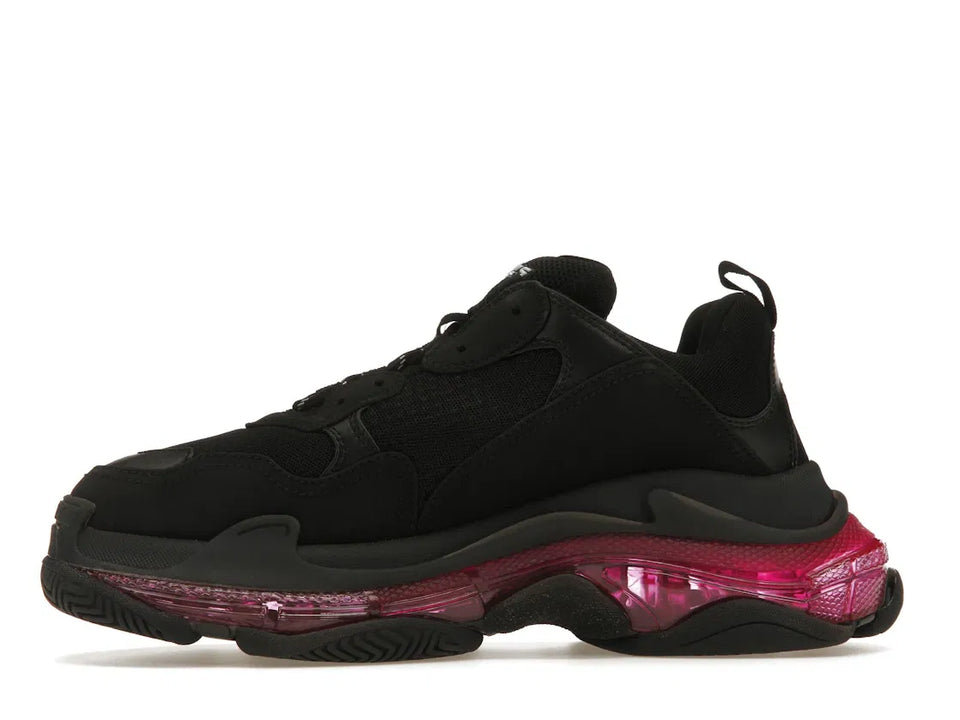 Balenciaga Triple S Clear Sole Neon Pink