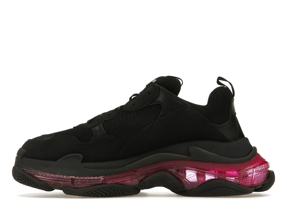 Balenciaga Triple S Clear Sole Neon Pink