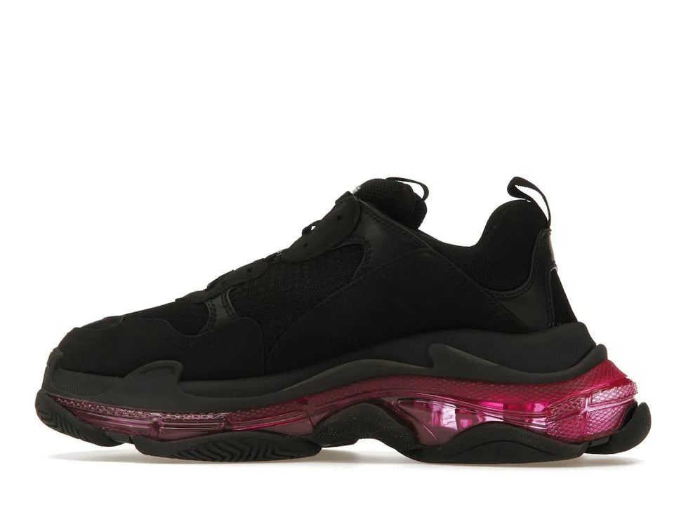 Balenciaga Triple S Clear Sole Neon Pink