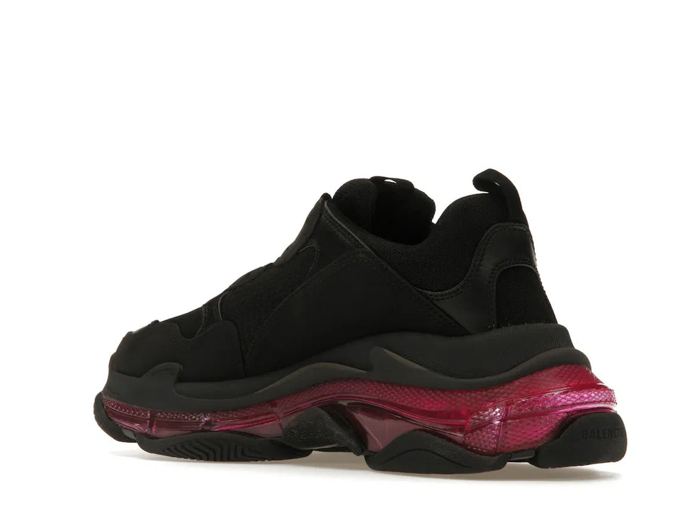 Balenciaga Triple S Clear Sole Neon Pink