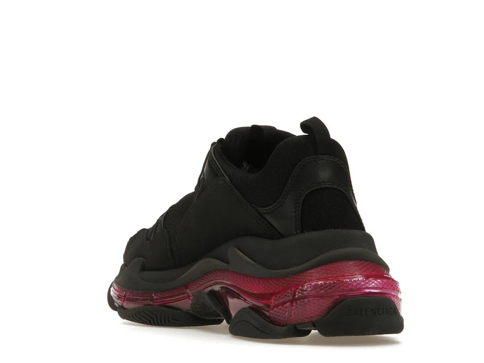 Balenciaga Triple S Clear Sole Neon Pink
