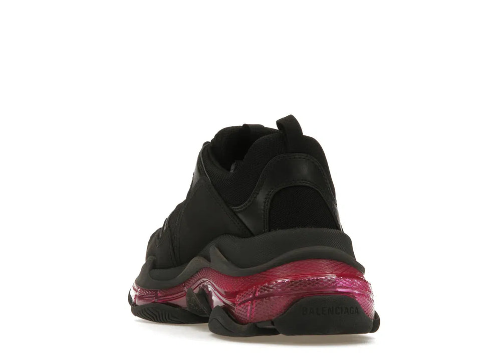Balenciaga Triple S Clear Sole Neon Pink