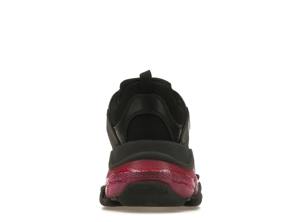 Balenciaga Triple S Clear Sole Neon Pink