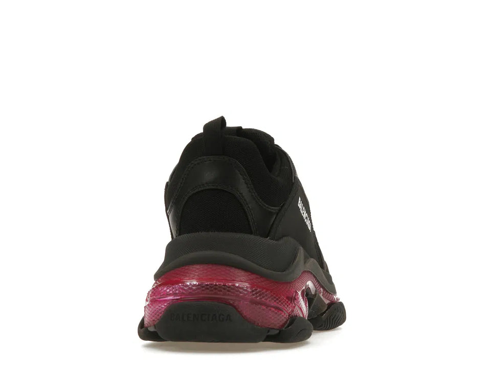 Balenciaga Triple S Clear Sole Neon Pink