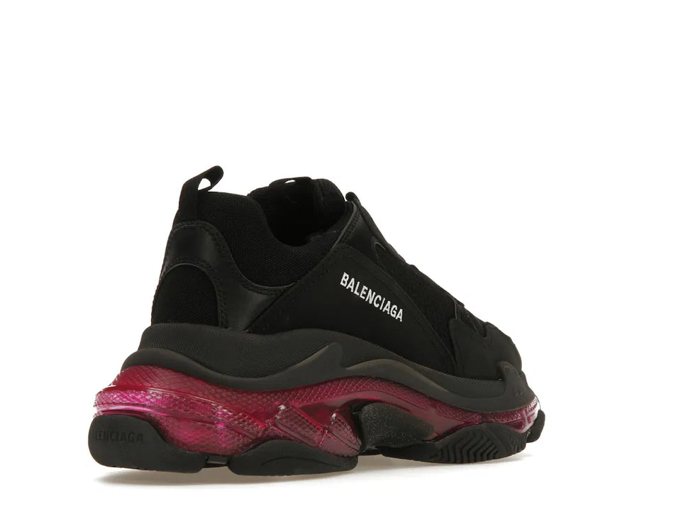 Balenciaga Triple S Clear Sole Neon Pink