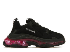 Balenciaga Triple S Clear Sole Neon Pink