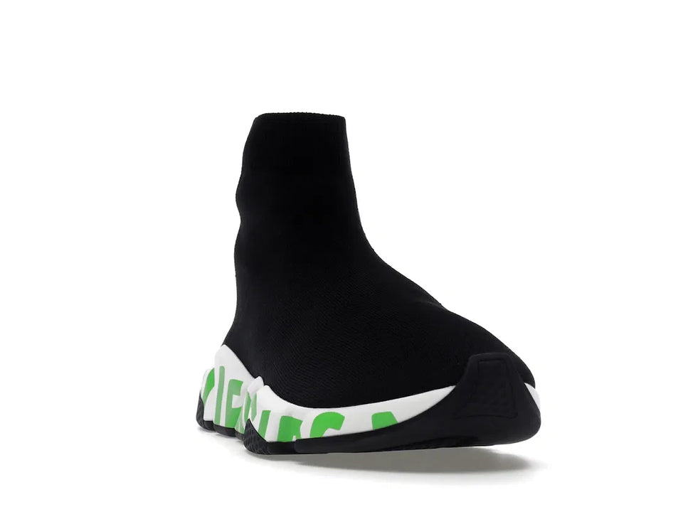 Balenciaga Speed Graffiti Black Green