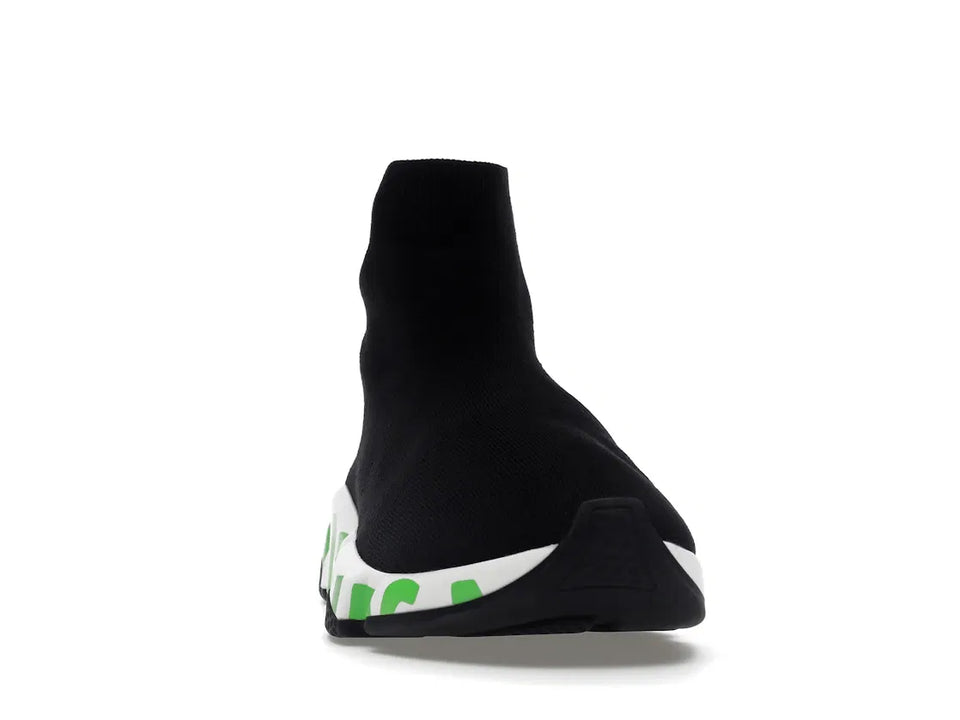 Balenciaga Speed Graffiti Black Green