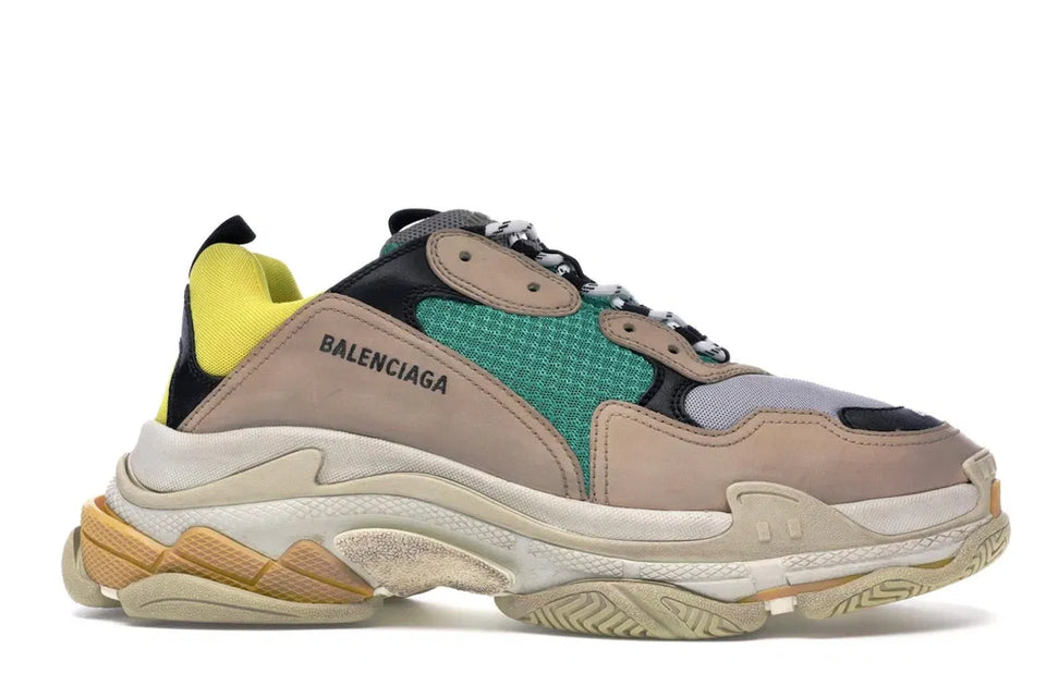 Balenciaga Triple S Beige Green Yellow (2018 Reissue)