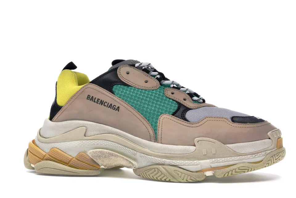 Balenciaga Triple S Beige Green Yellow (2018 Reissue)