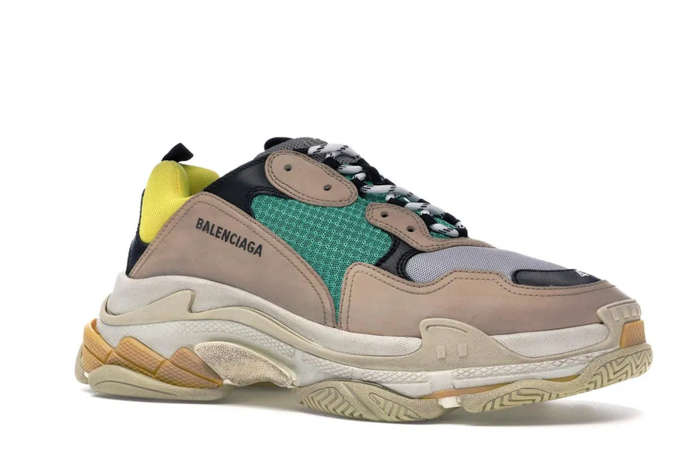Balenciaga Triple S Beige Green Yellow (2018 Reissue)