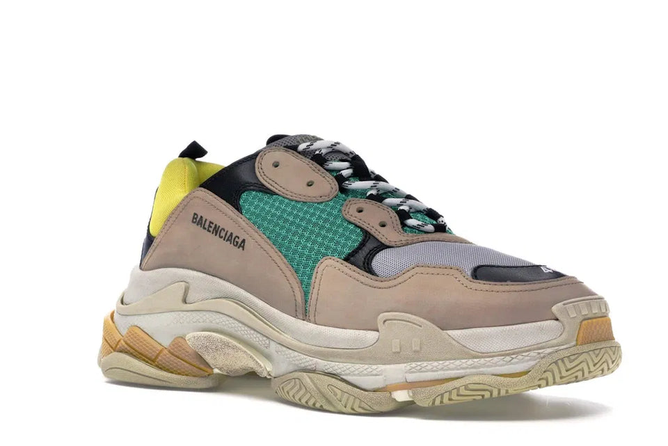 Balenciaga Triple S Beige Green Yellow (2018 Reissue)