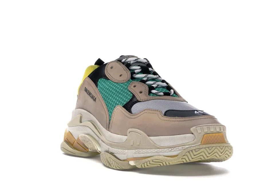 Balenciaga Triple S Beige Green Yellow (2018 Reissue)