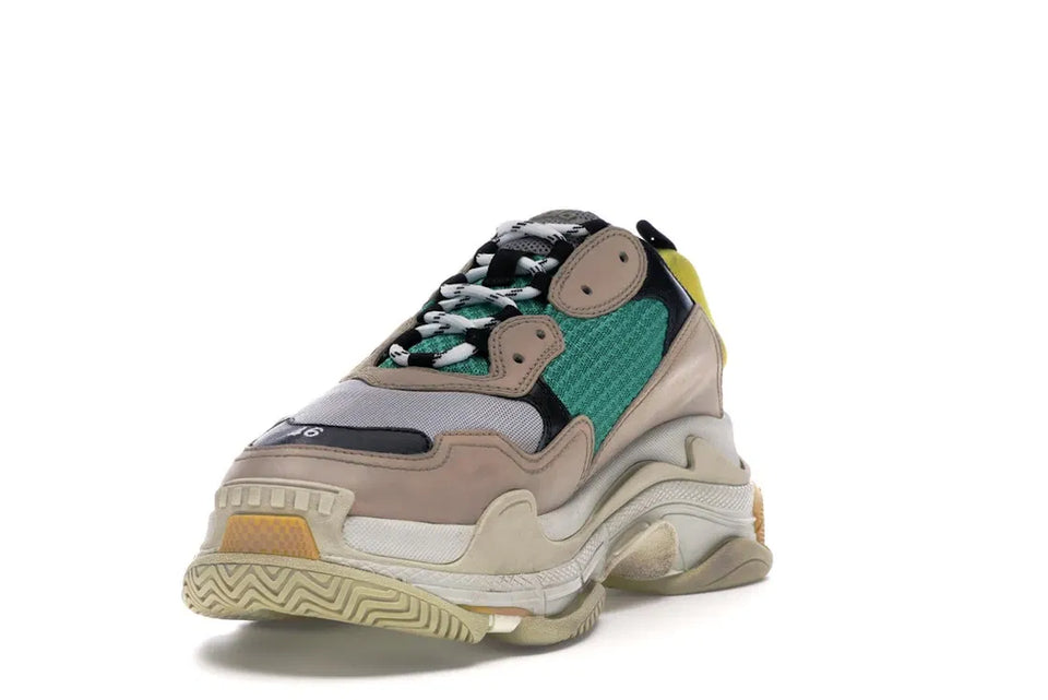Balenciaga Triple S Beige Green Yellow (2018 Reissue)