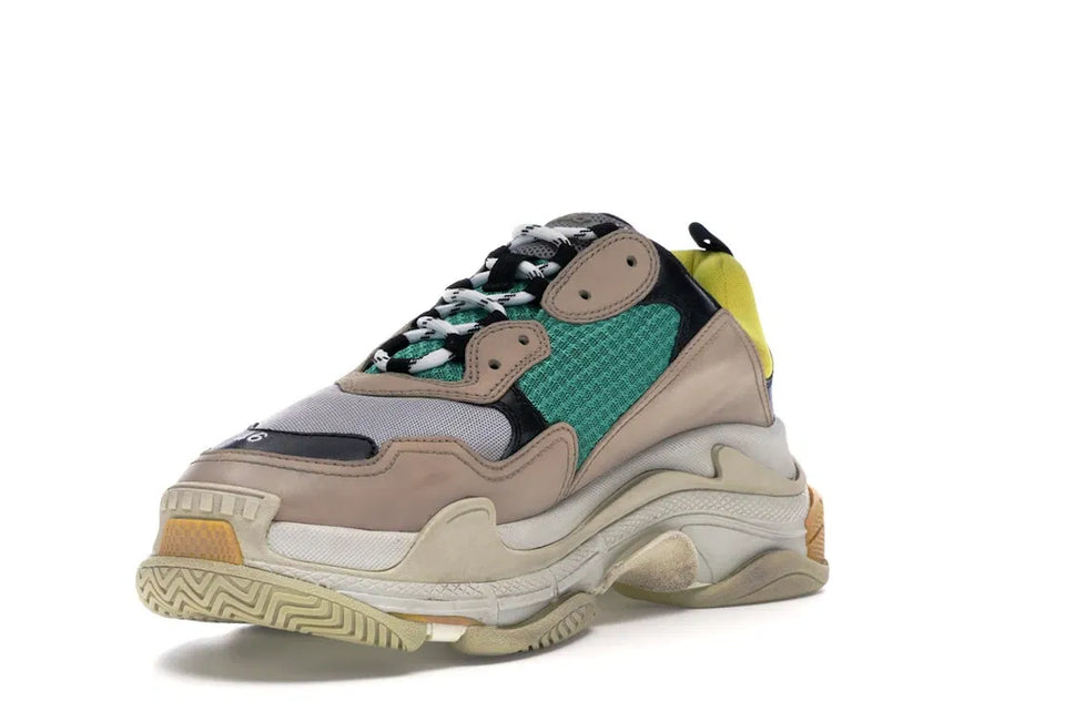 Balenciaga Triple S Beige Green Yellow (2018 Reissue)