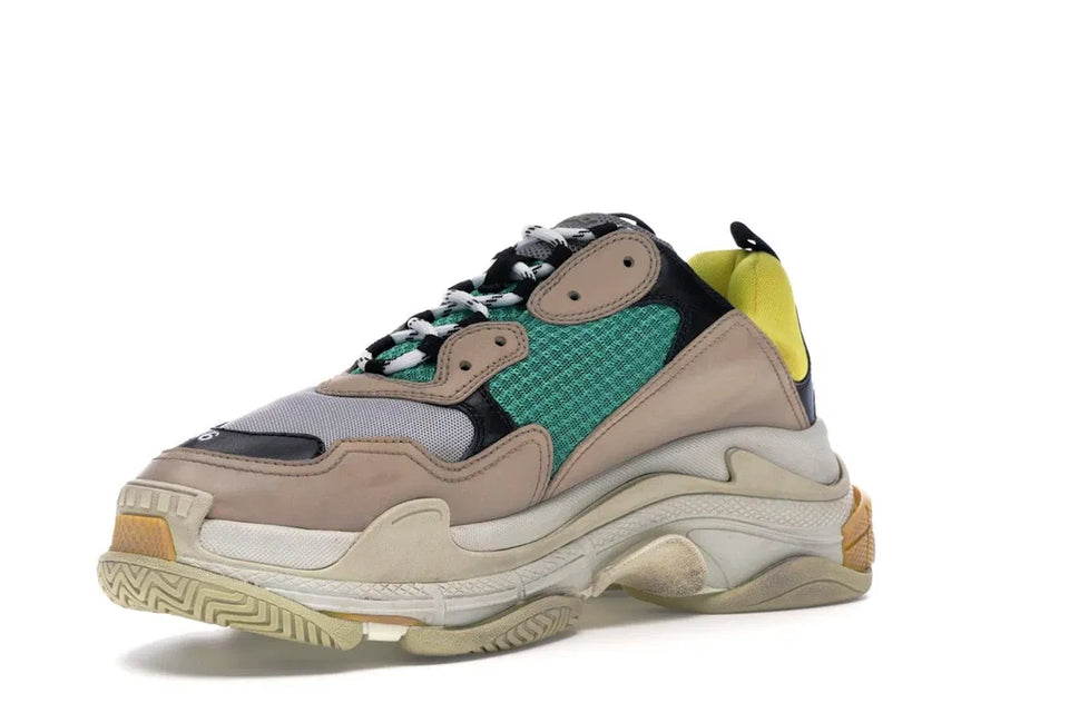 Balenciaga Triple S Beige Green Yellow (2018 Reissue)