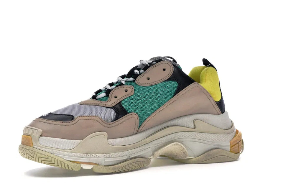 Balenciaga Triple S Beige Green Yellow (2018 Reissue)