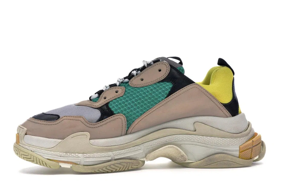 Balenciaga Triple S Beige Green Yellow (2018 Reissue)