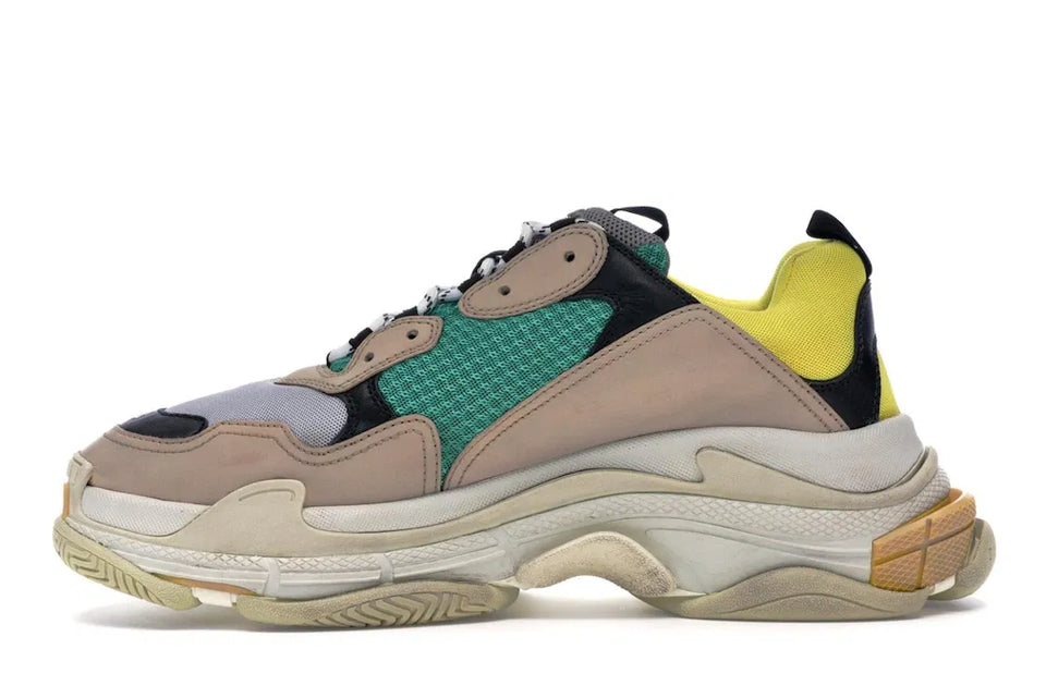 Balenciaga Triple S Beige Green Yellow (2018 Reissue)