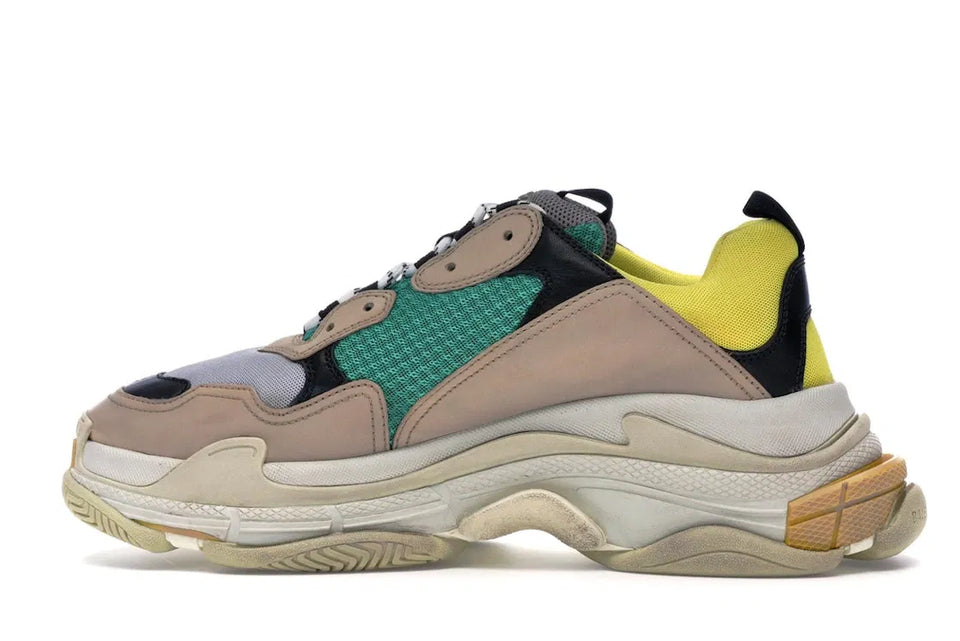 Balenciaga Triple S Beige Green Yellow (2018 Reissue)