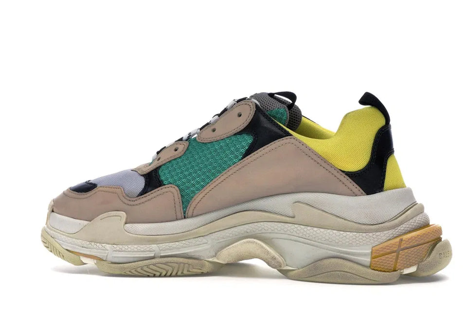 Balenciaga Triple S Beige Green Yellow (2018 Reissue)