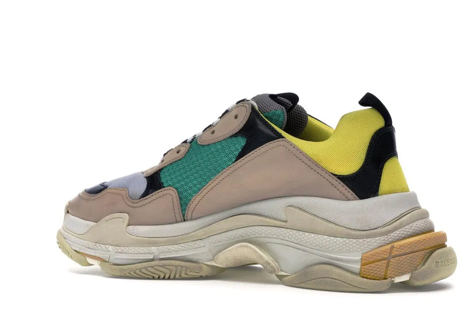Balenciaga Triple S Beige Green Yellow (2018 Reissue)